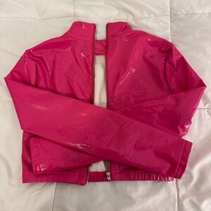 forever 21 jacket, medium, hot pink